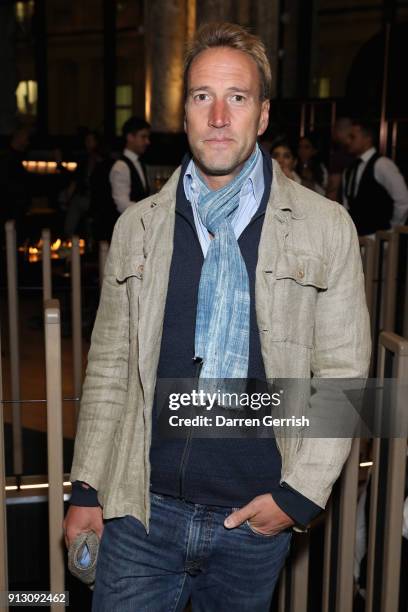 Ben Fogle attends the E by Equinox launch event at St James's Palace on February 1, 2018 in London, England.