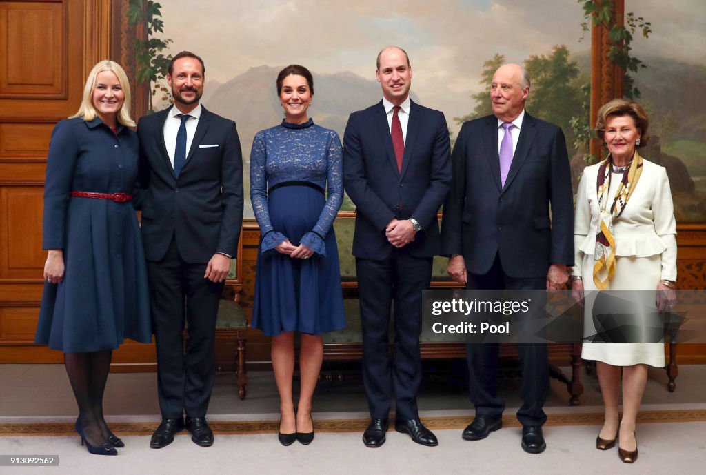 The Duke And Duchess Of Cambridge Visit Sweden And Norway - Day 3