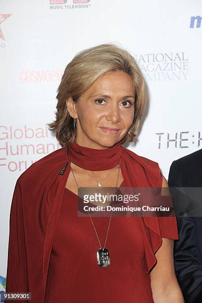 Valerie Pecresse attends "Beds Are Burning" song launch by Kofi Annan and Havas Worldwide at Universite Paris Descartes on October 1, 2009 in Paris,...