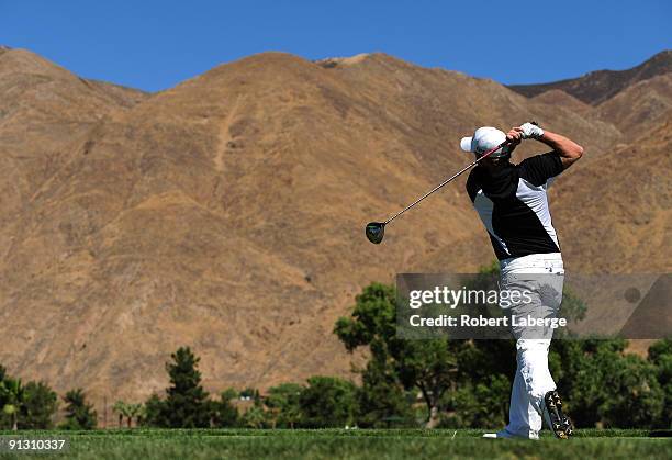 Adam Bland of Australia during the first round of the 2009 Soboba Classic at The Country Club at Soboba Springs on October 1, 2009 in San Jacinto,...