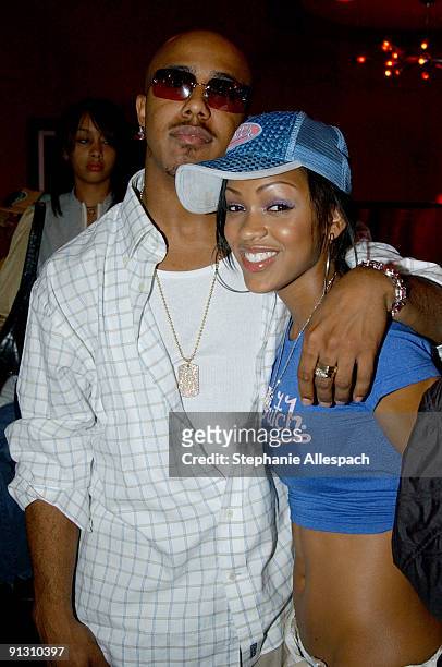 Marques Houston and Meagan Good