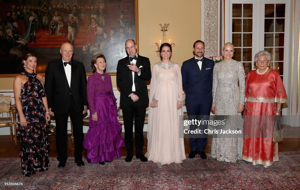 The Duke And Duchess Of Cambridge Visit Sweden And Norway - Day 3