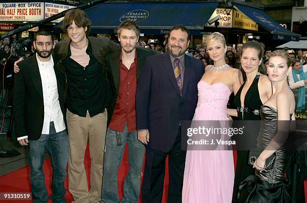 Jaume Collet-Serra, Jared Padalecki, Chad Michael Murray, Joel Silver, Paris Hilton, Susan Levin and Elisha Cuthbert