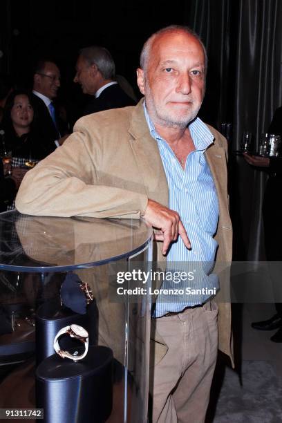 Francois Berleand attends the Opening of Montblanc Paris Flagship at 7, rue de la Paix on October 1, 2009 in Paris, France.