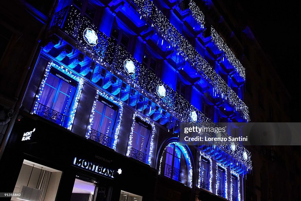 Montblanc Paris Flagship Boutique Launch - Inauguration Cocktail