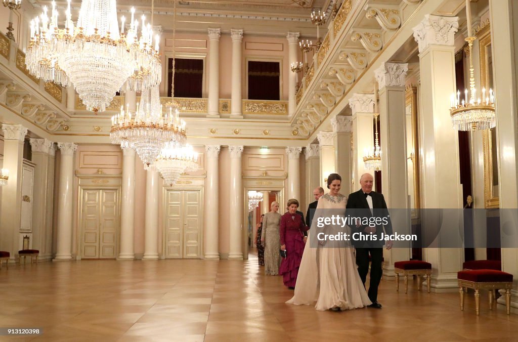 The Duke And Duchess Of Cambridge Visit Sweden And Norway - Day 3