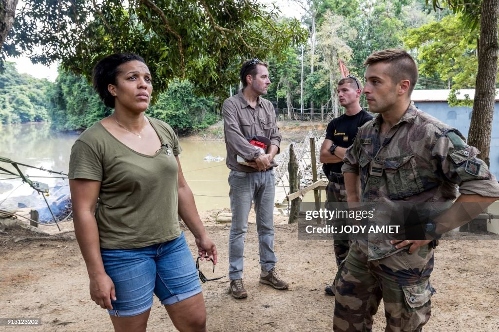 FRANCE-GUIANA-OVERSEAS-GOLD PANNING