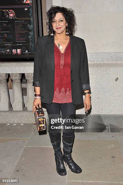 Meera Syal attends The Inspiration Awards for Women at Cadogan Hall on October 1, 2009 in London, England.