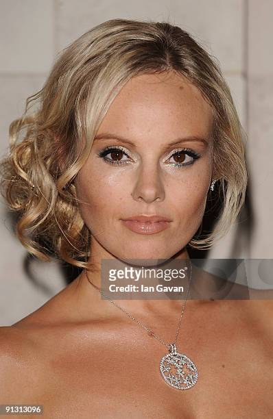 Michelle Dewberry attends the Inspiriation Awards for Women at Cadogan Hall on October 1, 2009 in London, England.