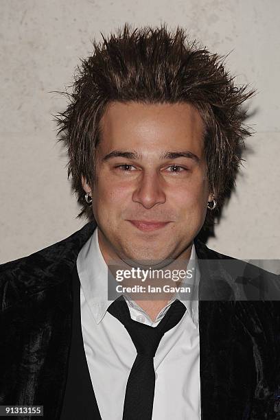 Ryan Cabrera attends the Inspiriation Awards for Women at Cadogan Hall on October 1, 2009 in London, England.