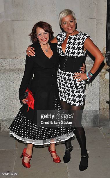Sarah Cawood and Caroline Monk attend The Inspiration Awards for Women at Cadogan Hall on October 1, 2009 in London, England.