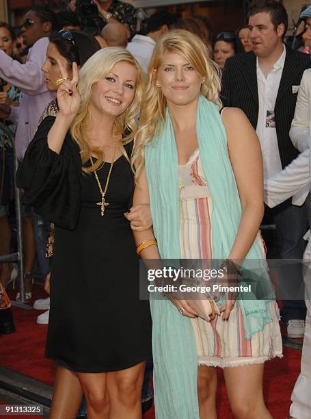 Elisha Cuthbert and her Sister