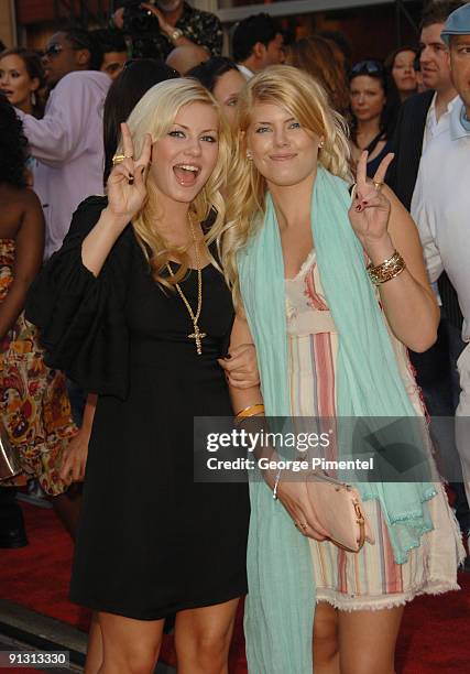 Elisha Cuthbert and her Sister