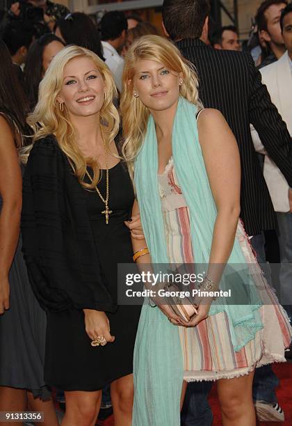 Elisha Cuthbert and her Sister