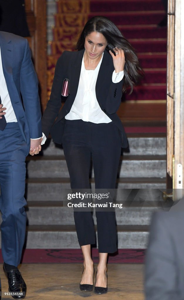 Prince Harry And Meghan Markle Attend The 'Endeavour Fund Awards' Ceremony