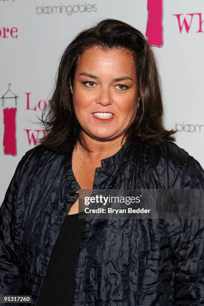 Rosie O�Donnell attends the after party for the Off Broadway opening night of "Love, Loss and What I Wore" at Bryant Park Grill on October 1, 2009 in...