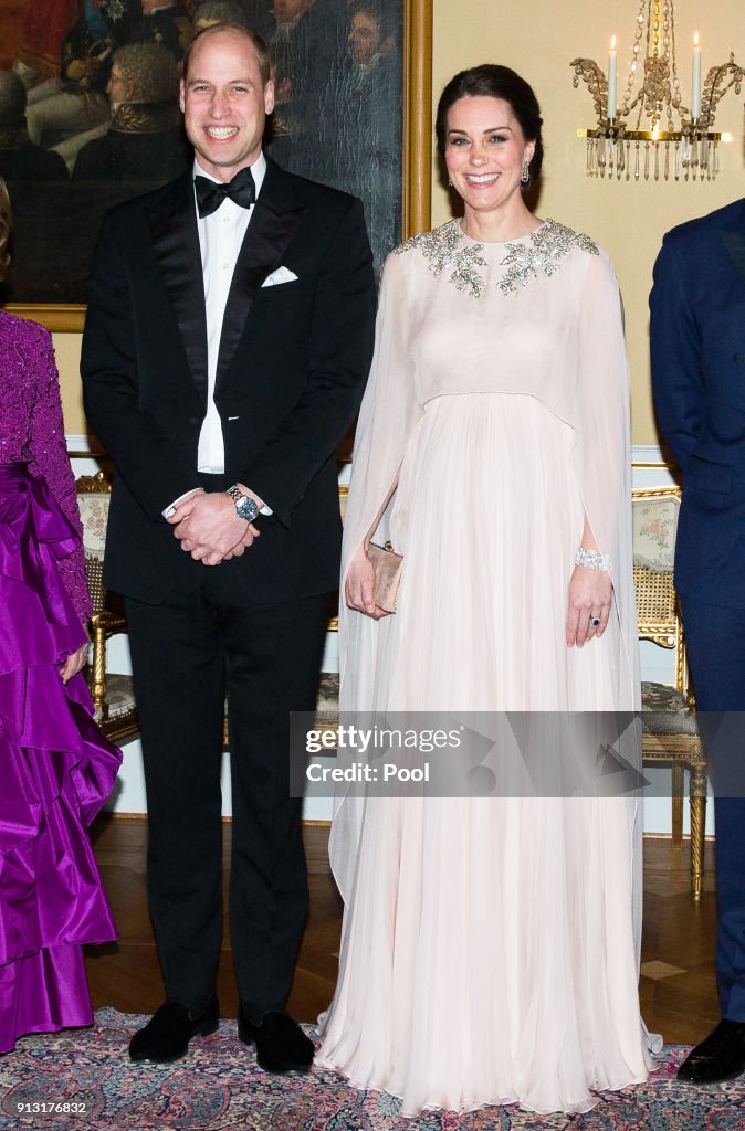 The Duke And Duchess Of Cambridge Visit Sweden And Norway - Day 3