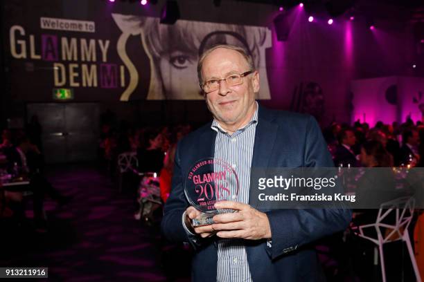 Artdeco' Helmut Baurecht at the Glammy Award 2018 on February 1, 2018 in Munich, Germany.