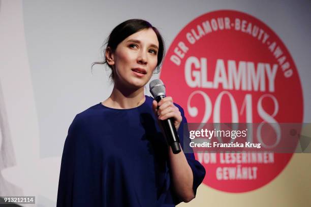 Sibel Kekilli at the Glammy Award 2018 on February 1, 2018 in Munich, Germany.