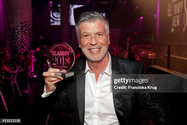 Sales Director 'Molton Brown KAO Konzern' Rene Heiligenstein at the Glammy Award 2018 on February 1, 2018 in Munich, Germany.