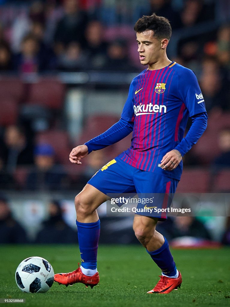 Barcelona v Valencia - Copa Del Rey