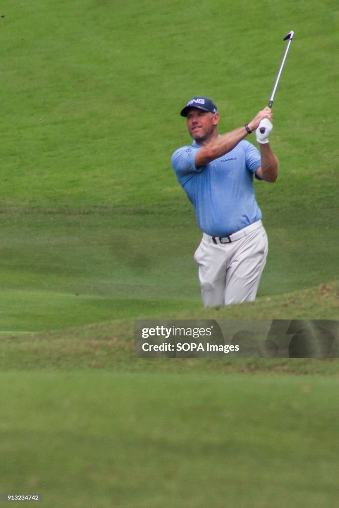 Scott Hend is seen on the first day of the tournament.
The...