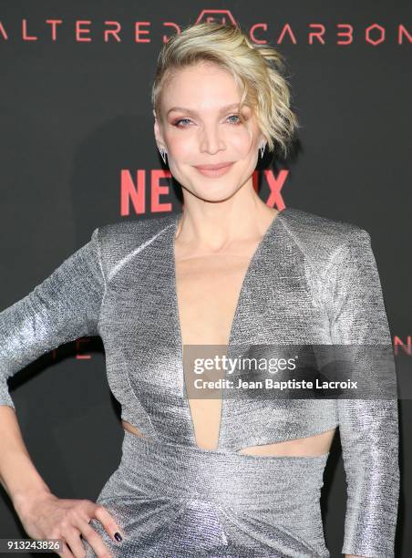 Kristin Lehman attends the World Premiere of the Netflix Original Series 'Altered Carbon' on February 1, 2018 in Los Angeles, California.