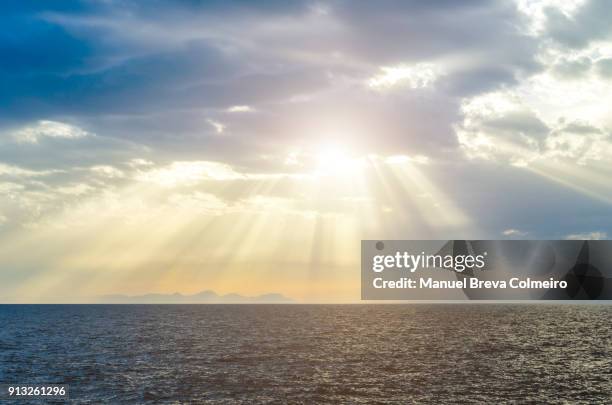 sunset in menorca, spain - gud bildbanksfoton och bilder