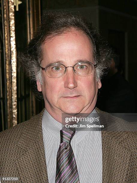 Actor Mark Linn-Baker attends the opening night of "Superior Donuts" on Broadway at the Music Box Theatre on October 1, 2009 in New York City.