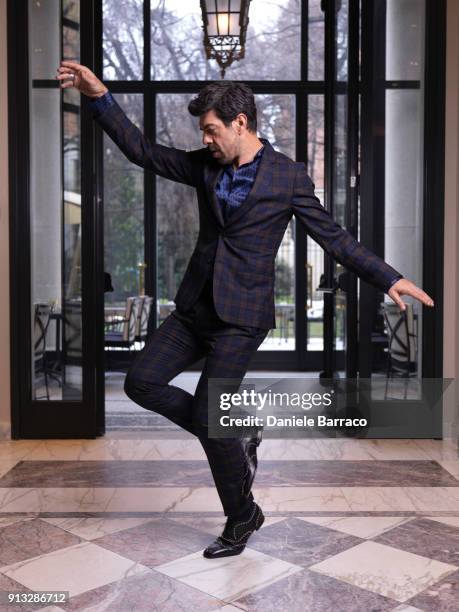 Actor Pierfrancesco Favino is photographed for Self Assignment on March, 2017 in Milan, Italy.