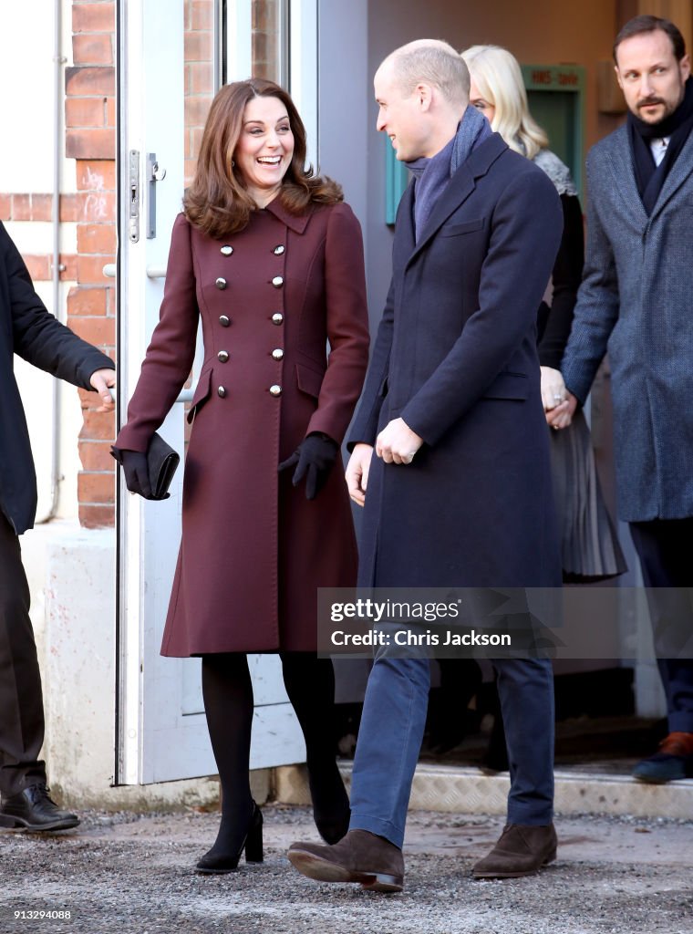 The Duke And Duchess Of Cambridge Visit Sweden And Norway - Day 4