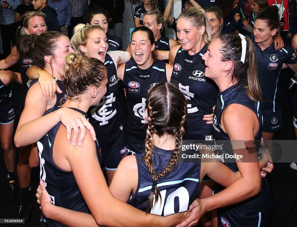 AFLW Rd 1 - Carlton v Collingwood