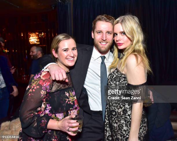 Emily McBride, Brett Adams and Madeline Noal attend Yellowstone Forever Young Patrons Benefit hosted by Arielle Patrick, Jackie Rooney and Alice Ryan...
