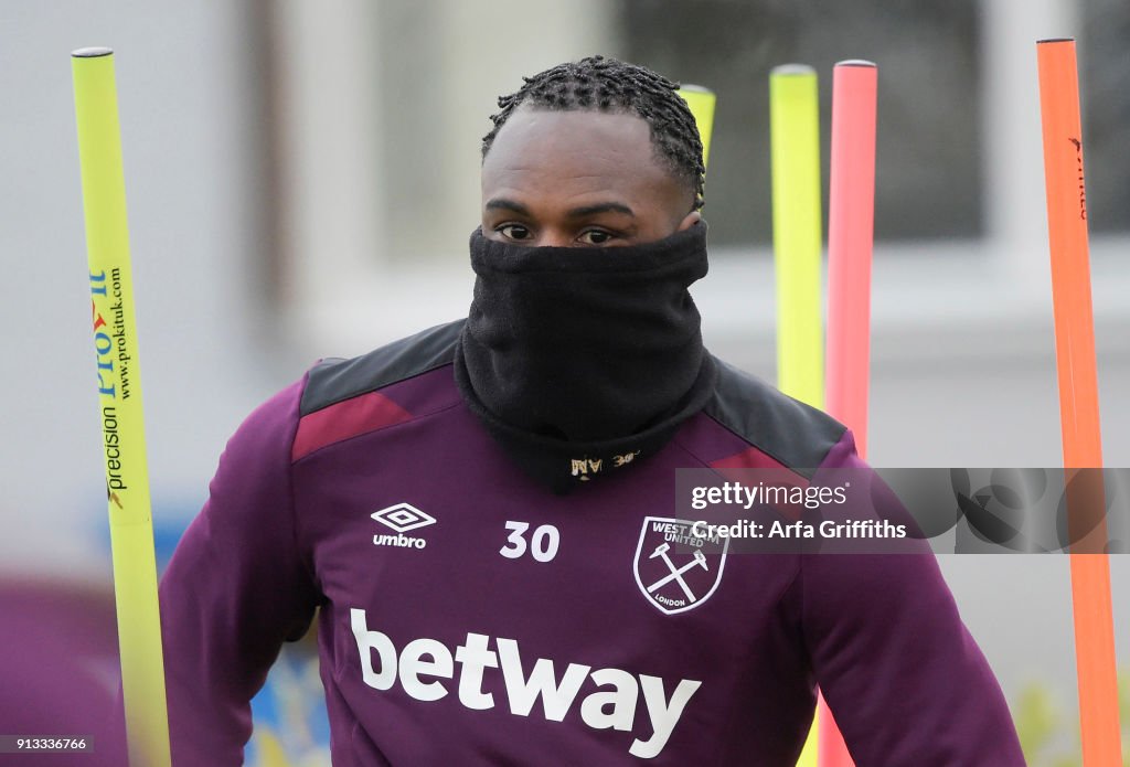 West Ham United Training and Press Conference