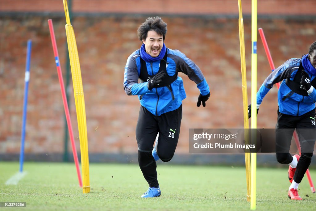 Leicester City Training and Press Conference