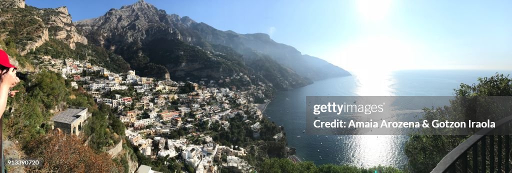 View of Positano. The Amalfi Coast, Campania, Italy