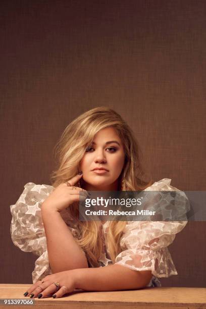 Singer, songwriter, actress and author Kelly Clarkson is photographed for You Magazine on July 14, 2017 in London, England.