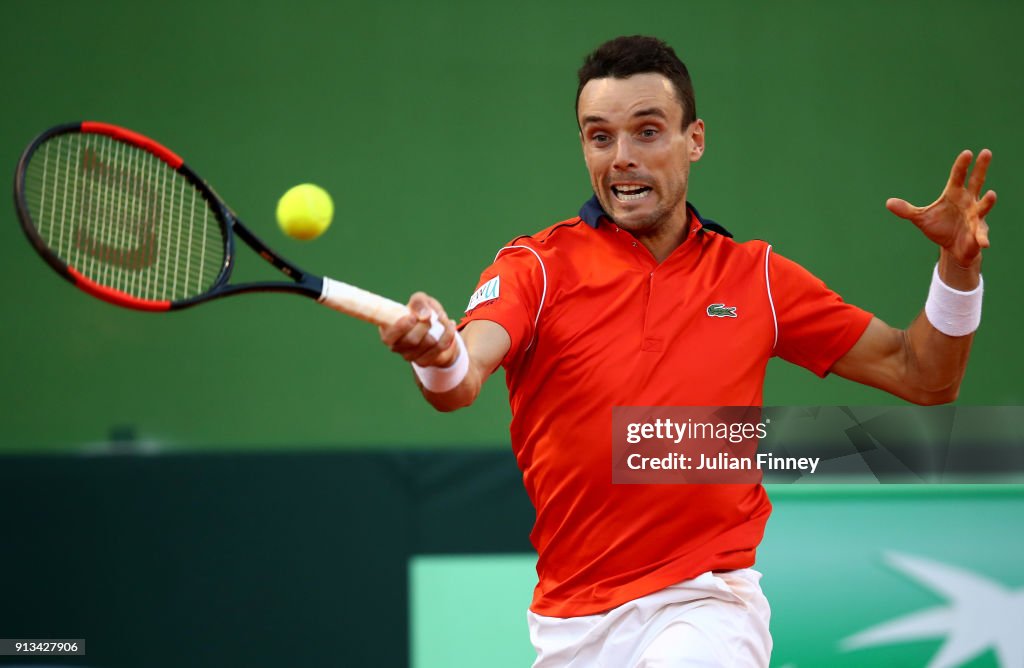 Spain v Great Britain - Davis Cup by BNP Paribas World Group First Round - Day 1