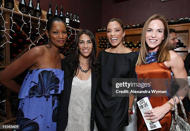 Garcelle Beauvais, Rory Tahari, Michael Michele and Gigi Levangie Grazer at Lists for Life by Rory Tahari book party hosted by Gigi Levangie Grazer...