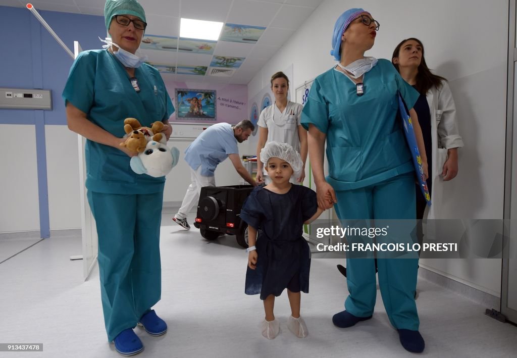 FRANCE-HOSPITAL-HEALTH-CHILDREN