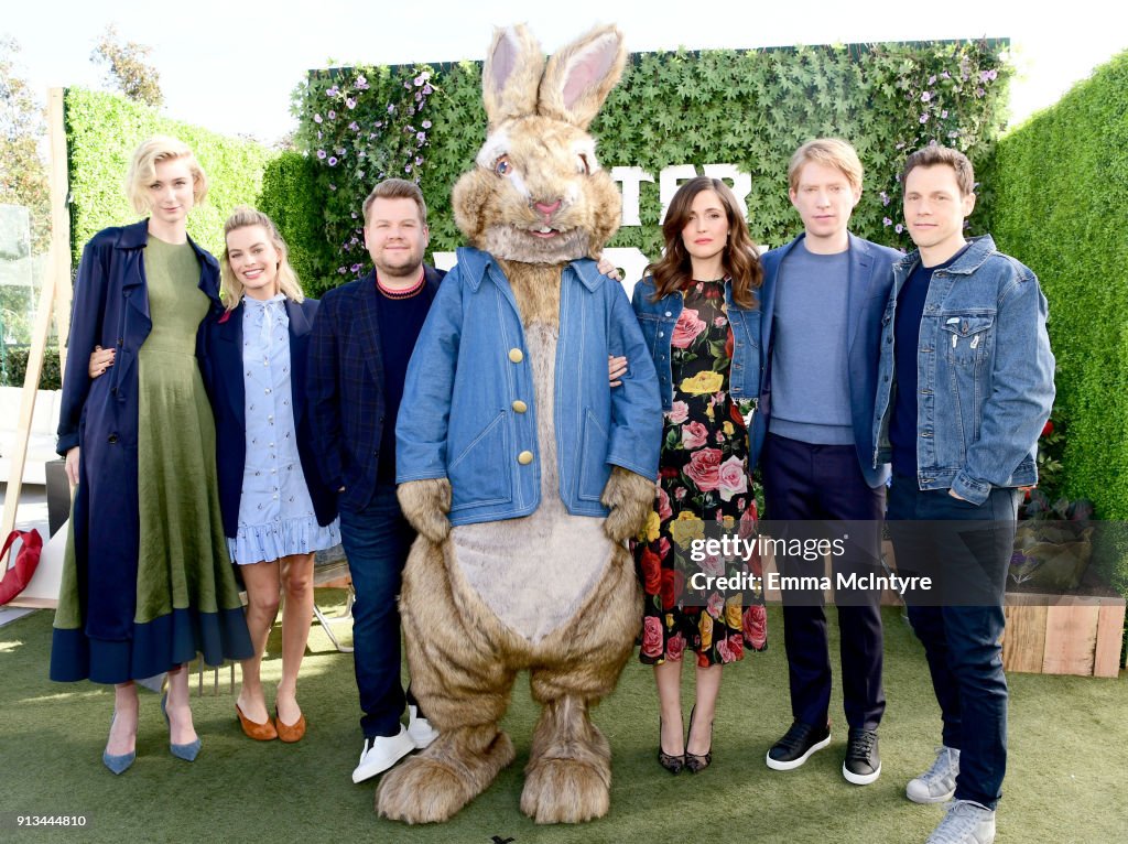 Photo Call For Columbia Pictures' "Peter Rabbit"