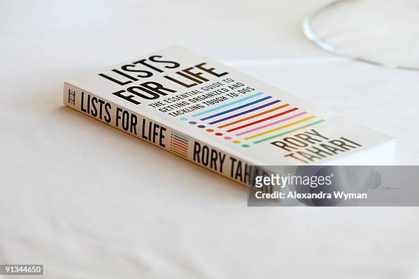 General View of Atmosphere at Lists for Life by Rory Tahari book party hosted by Gigi Levangie Grazer at Il Sole on October 1, 2009 in West...
