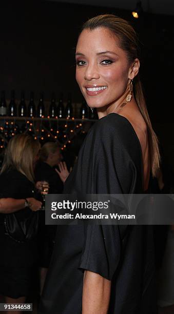 Michael Michele at Lists for Life by Rory Tahari book party hosted by Gigi Levangie Grazer at Il Sole on October 1, 2009 in West Hollywood,...