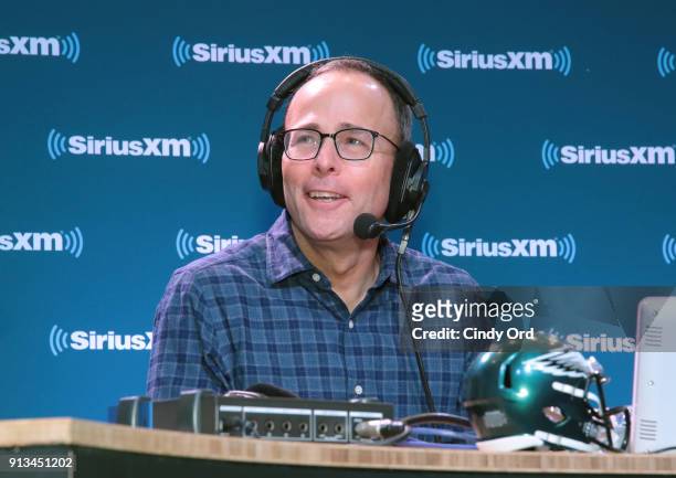 Jonathan Kraft, The Kraft Group President, attends SiriusXM at Super Bowl LII Radio Row at the Mall of America on February 2, 2018 in Bloomington,...