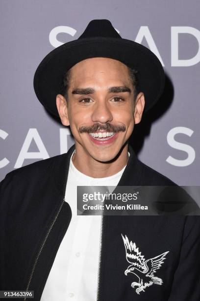 Actors Ray Santiago attends a press junket for 'Ash vs Evil Dead'' on Day 2 of the SCAD aTVfest 2018 on February 2, 2018 in Atlanta, Georgia.
