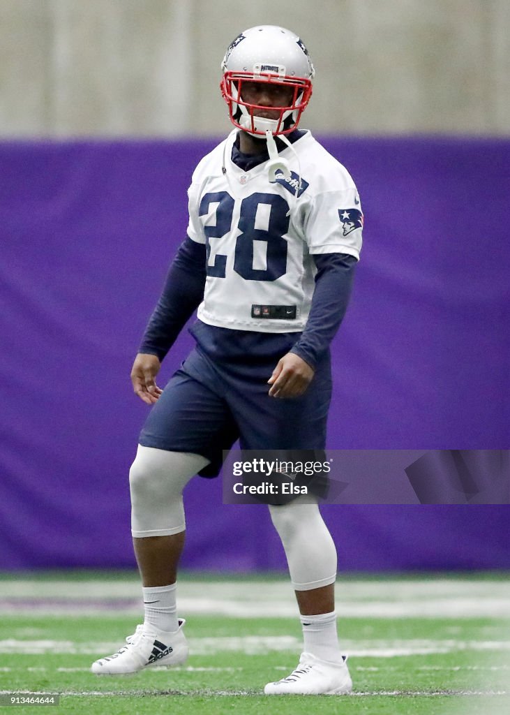 Super Bowl LII - New England Patriots - Practice