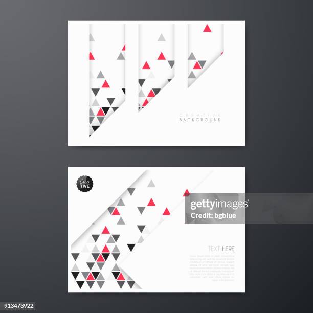 Triangular Report Triangle Report Layout Photos and Premium High Res Pictures - Getty Images