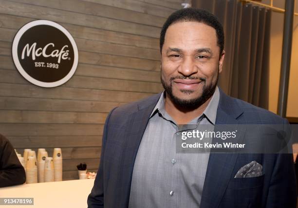 Former NFL player Jerome Bettis attends the Annual Bootsy Bellows Big Game Experience with McDonalds on February 2, 2018 in Minneapolis, Minnesota.