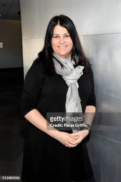 Vice president of scripted series development, Lifetime Television, Sharon Bordas attends the Meet the Executives panel on Day 2 of the SCAD aTVfest...