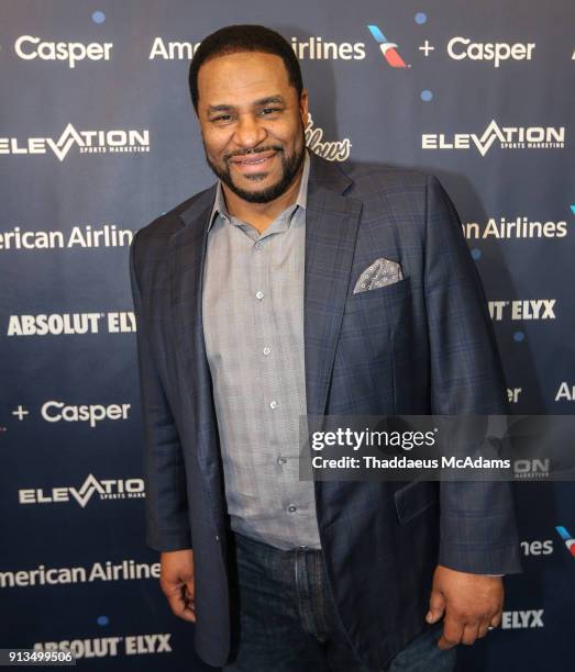 Jerome Bettis attends Inside the Game Q&A presented by IFA on February 2, 2018 in Minneapolis, Minnesota.